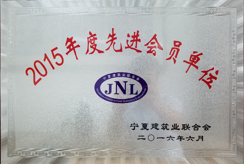 2015年度先進(jìn)會(huì)員單位